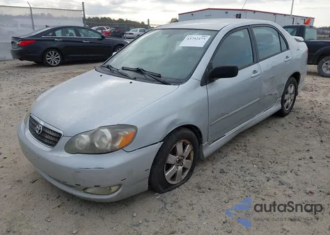 2008 Toyota Corolla S from USA, damaged, VIN 2T1BR30E68C896768